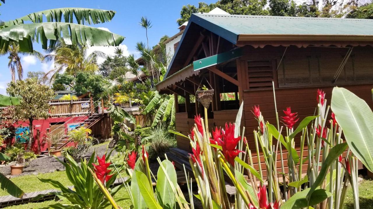 Les Bananes Vertes Ecolodges Saint-Claude Exterior photo
