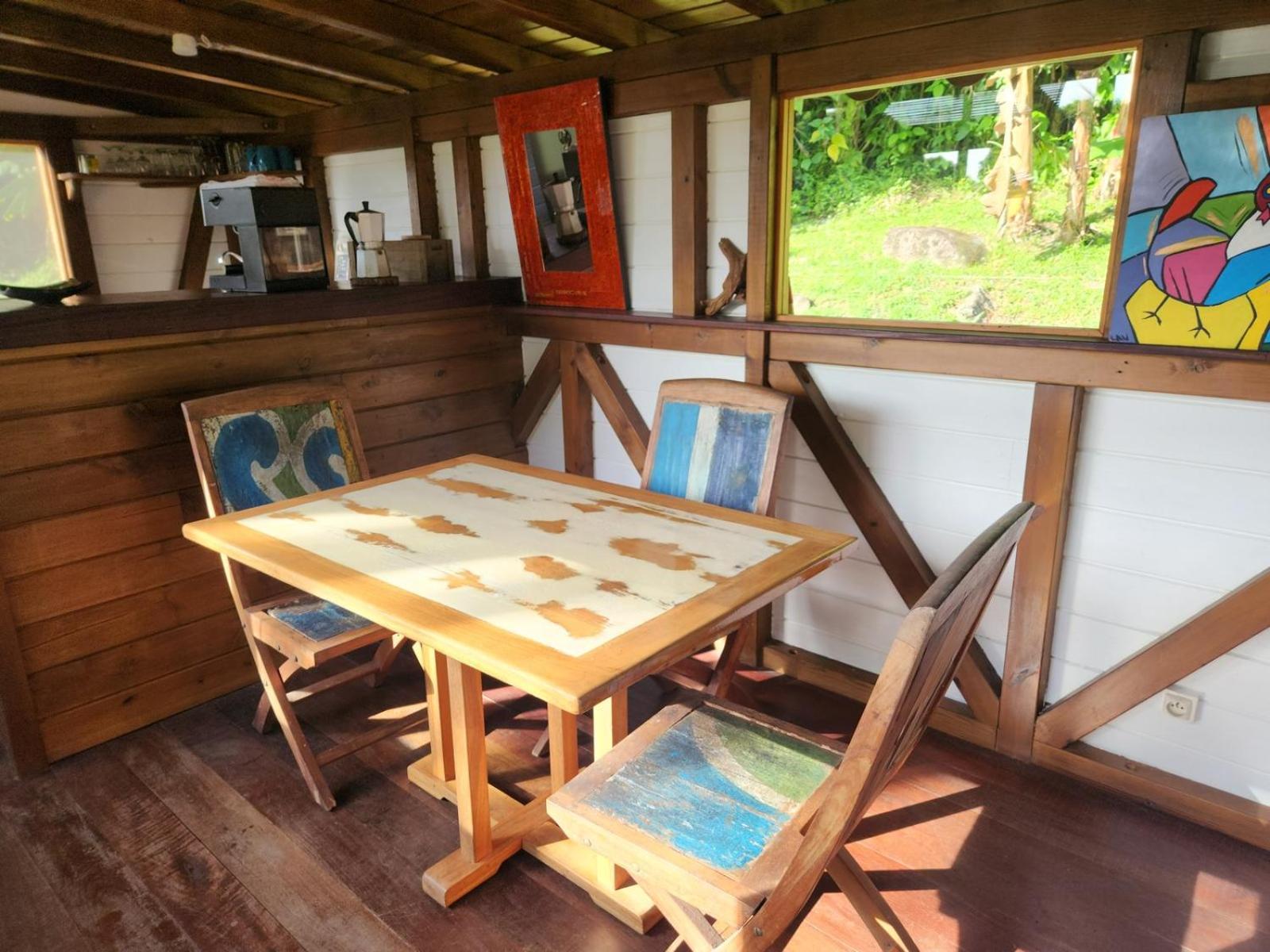 Les Bananes Vertes Ecolodges Saint-Claude Exterior photo